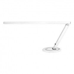 Lampka bezcieniowa na biurko nowy model biały/ Table lamp new improved model PASTEL WHITE