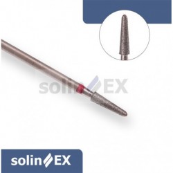 solinEX Frez drobnoziarnisty stożek cienki zaokrąglony