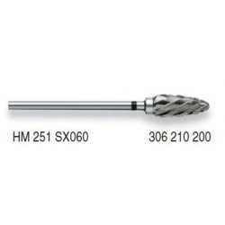 Frez z hartowanego metalu (HM 251 SX060)